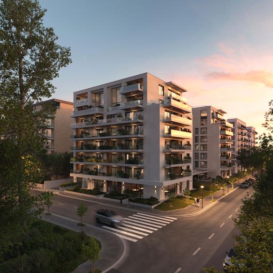 Penthouse 3 Camere | Vedere Parc | Terasă Tip Logie | Cartierul Domenii