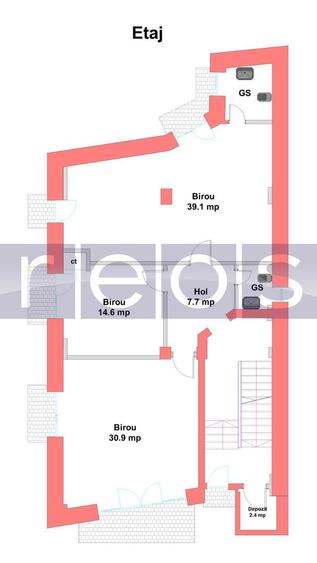 VILA PREMIUM FLOREASCA | 385MP | CURTE PROPRIE-PARCARE | IDEAL BIROURI - 3