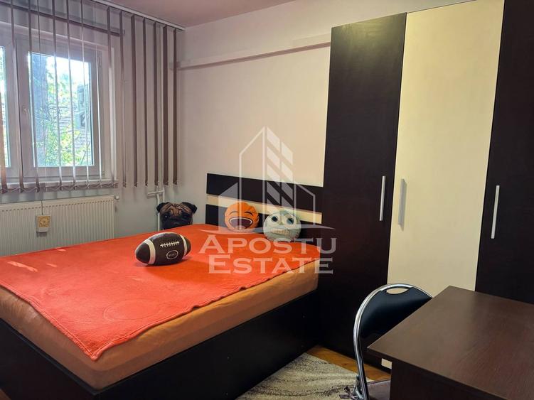 Apartament cu doua camere, centrala proprie, zona Lipovei