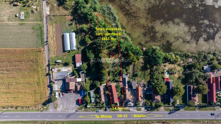 Casă 3 camere, teren 1.651 mp, vedere spre lac, Feldioara - 3