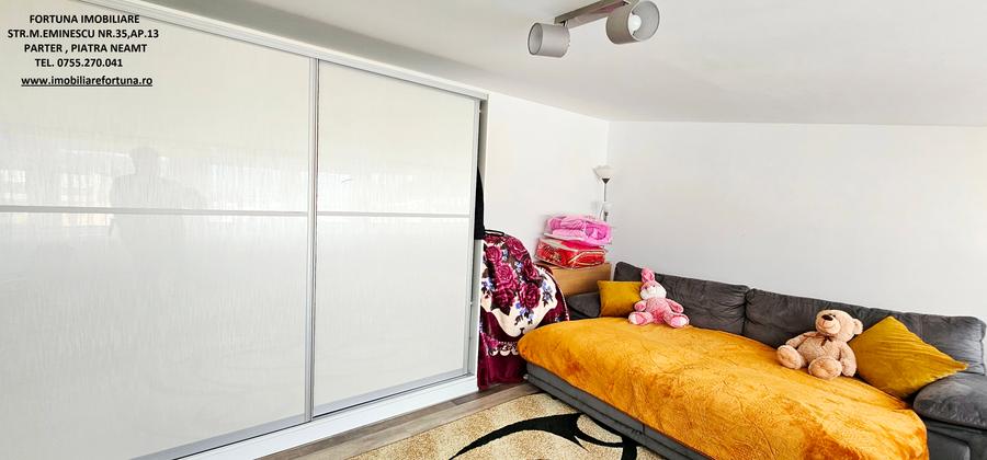 Apartament 2 camere cu loc de parcare si mansarda locuibila,zona Precista- Sc.10
