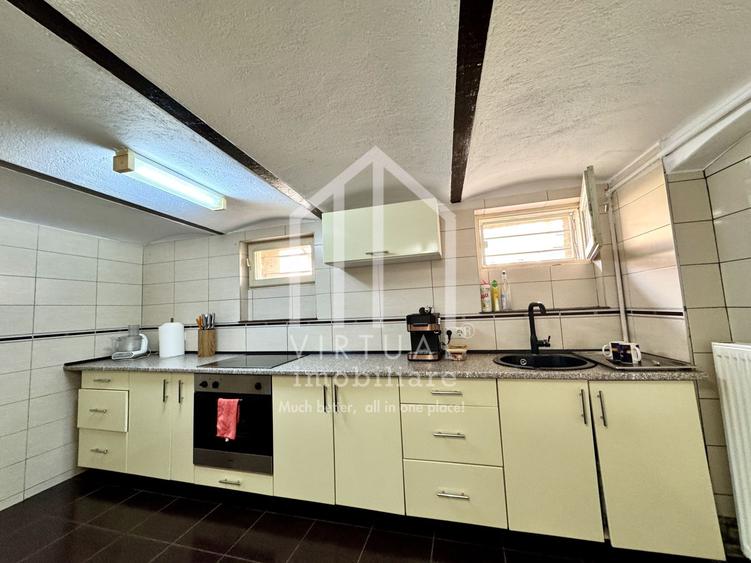 Casa pe un nivel, 141mp utili, mobilata, pivnita, zona Turnisor
