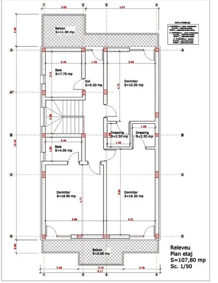 Vila individuala P+1+Pod