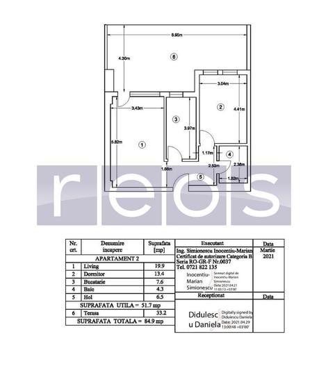 VANZARE 2 CAMERE | TERASA 33 MP | PARCARE INCLUSA | PIPERA – ROND OMV | - 17