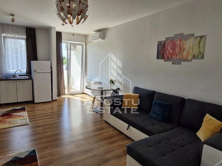 Apartament cu 1 camera de inchiriat in Giroc,centrala proprie