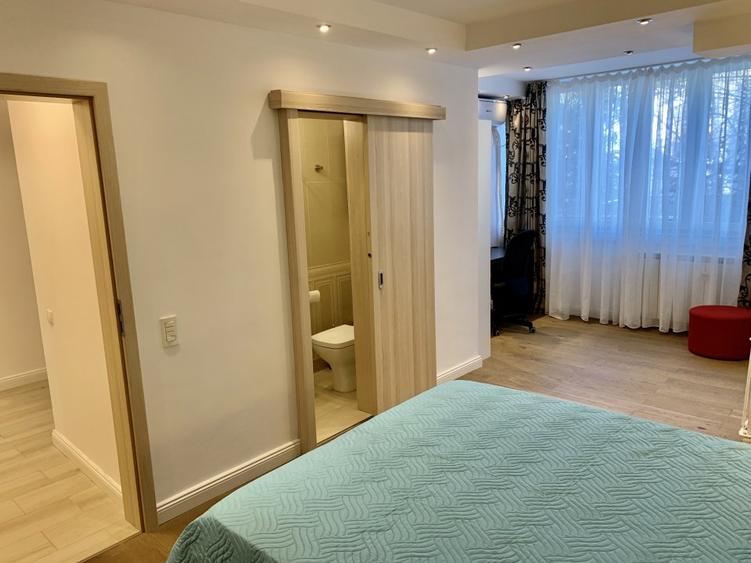 PROPRIETAR ap Domenii, Sandu Aldea 3cam 100mp et 1/4 renovat mobilat utilat