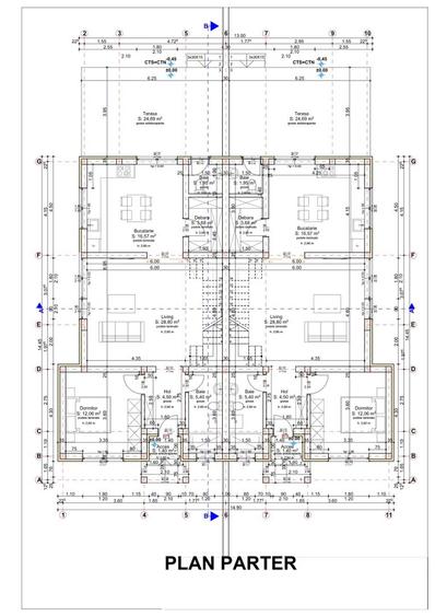 COMISION 0, DUPLEX 5 Camere, 140 mp Utili, 315 Mp Teren, Lidl. Sacalaz