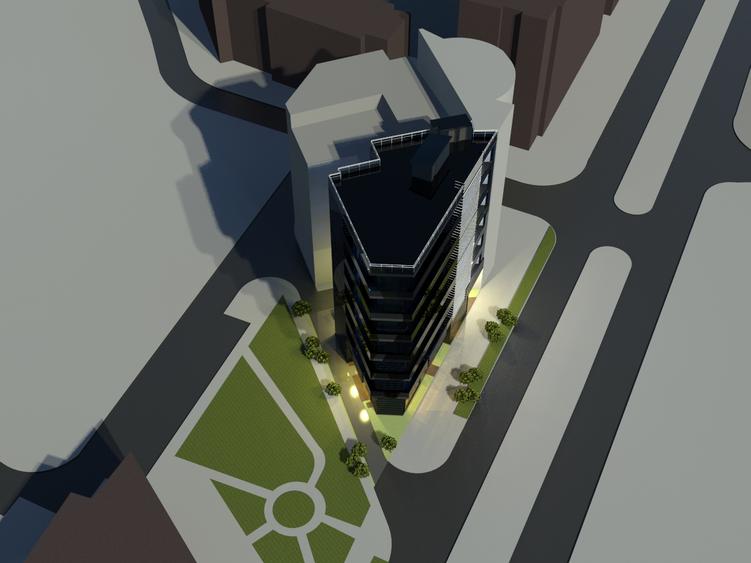 Cladire noua de birouri si spatii comerciale vis-a-vis Mall Vitan