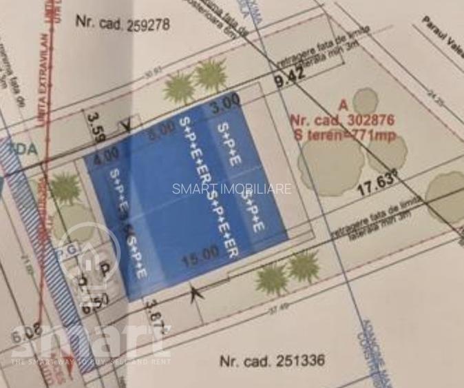Teren 771 mp, pt constructie duplex, Corneliu Medrea - 4
