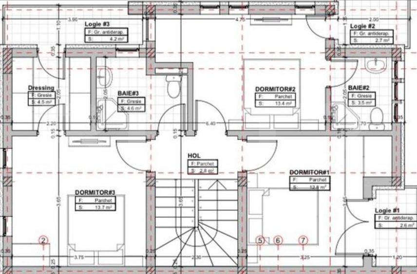 Casa tip triplex, 110mp utili, finisata, teren de 50mp, cartier nou in Terra