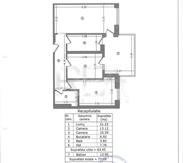 3 Camere + Parcare Complex Parcului 20