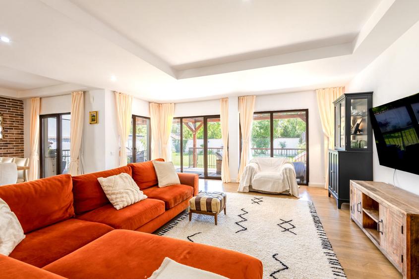 Duplex modern cu vedere către Palatul Mogoșoaia | teren 528 mp