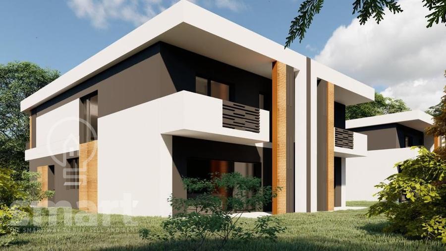 Teren cu autorizatie de construire de vanzare pentru duplex Chinteni panorama