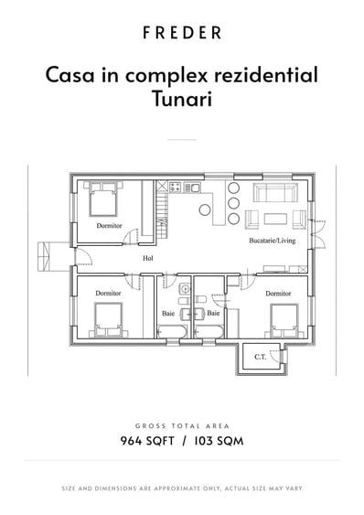 Casa in complex rezidential Tunari