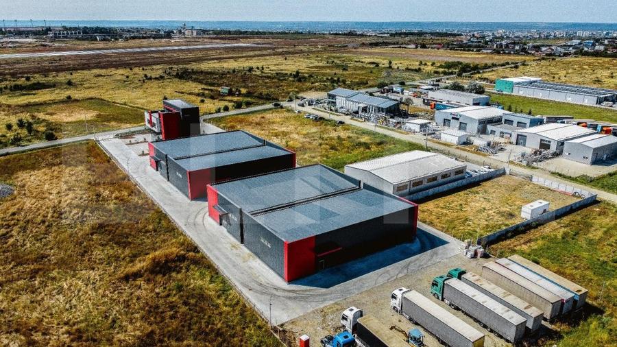 Hale si clădire birouri clasa A, 3425 mp, 7350 mp teren, zona Aeroport