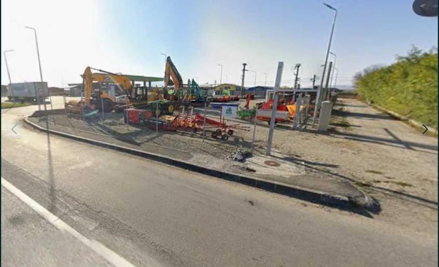 Teren intravilan 1.500 mp cu birou modular – DN13 Hălchiu–Feldioara