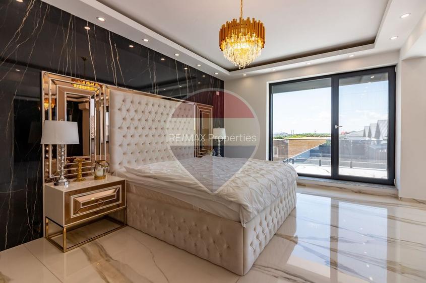 Vila premium cu piscina Balotesti | Teren 800 mp