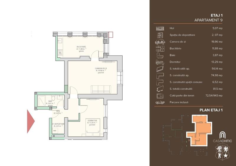 Apartament de vacanta VANDUT - (AP9)