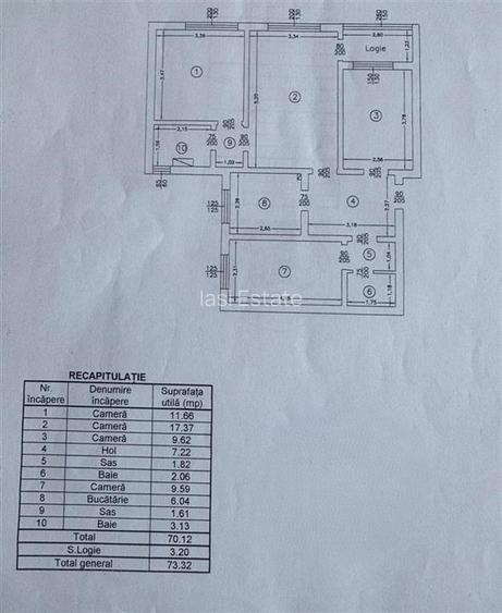 Apartament 3 camere Cantemir - 9