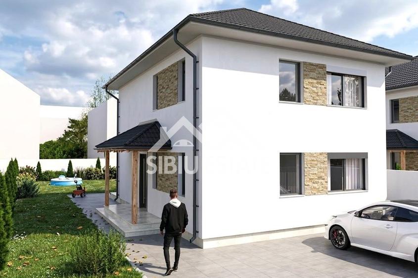 Casa 4 camere, 3 bai Sibiu Sura Mica