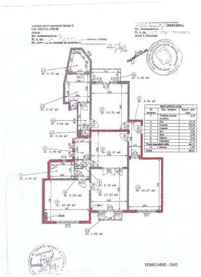 4 camere-Zona Armeneasca