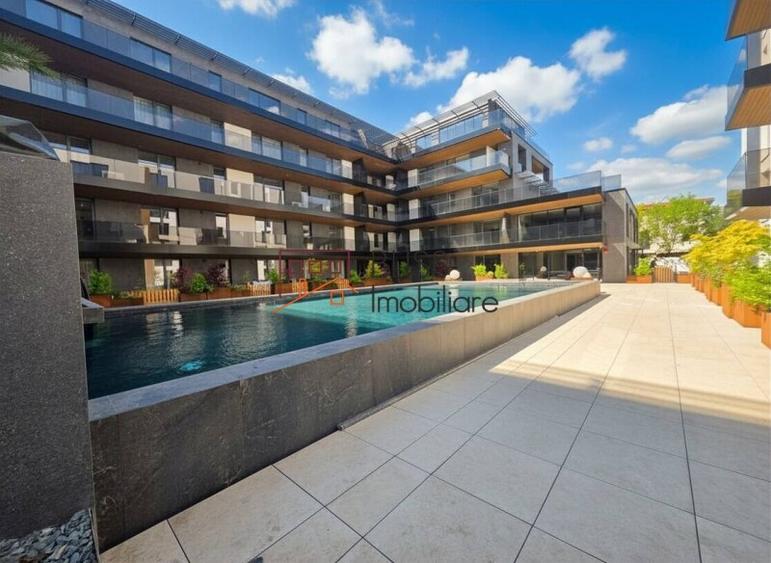 Apartament 4 camere, 120 mp, mobilat high-end, balcon 41 mp