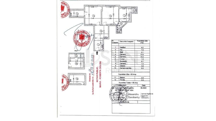 REA1025275 Apartament 2 camere I Tineretului. - 12