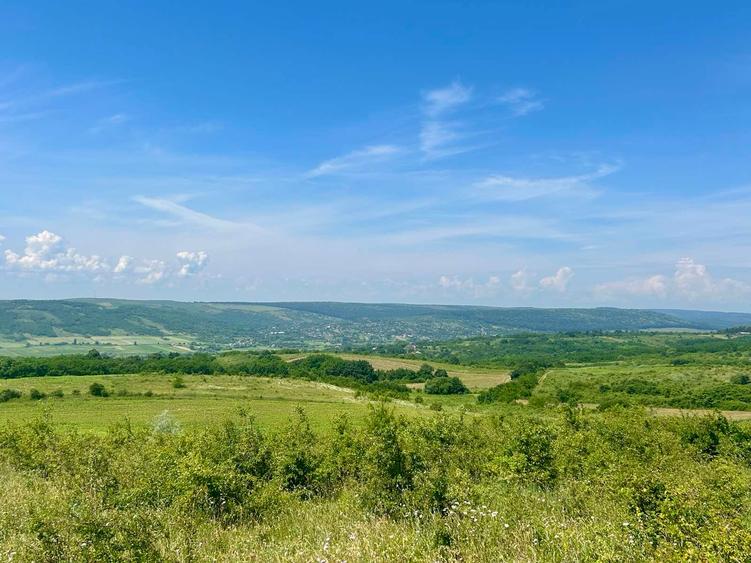 Teren 3600 mp extravilan Dobrovăț, Iași - 1.6 euro/mp, Negociabil, Priveliște Panoramică
