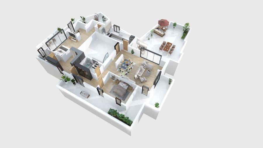 4 camere | Dacia-Mosilor | Penthouse | 155 mp | Singur pe etaj | 2026