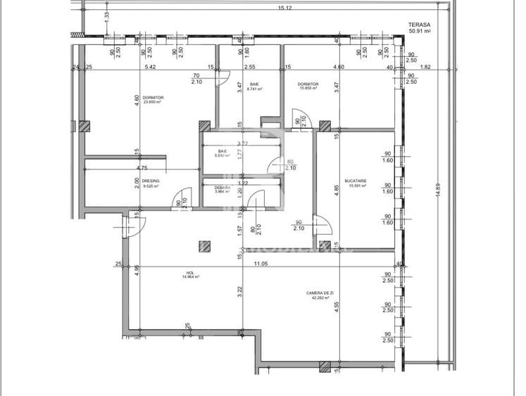 Penthouse cu 3 camere | Ultracentral | Oradea