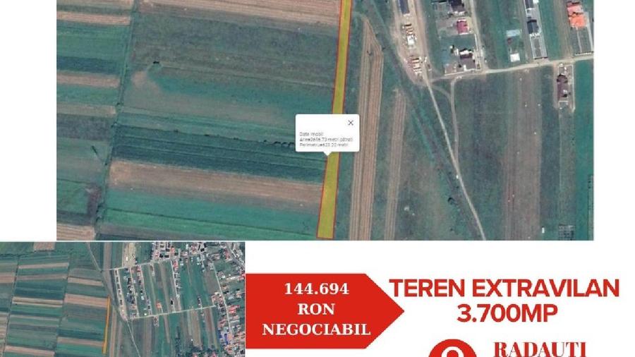 Teren extravilan - 3.700mp, Radauti