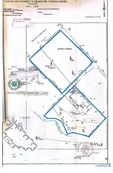 Vand complex imobiliar 5250 mp + vila 1047mp Muereasca Valcea accept SCHIMB/RATE