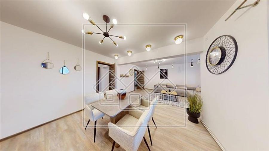 Apartament 80 mp, 2 bai, 2 balcoane - Zona Centrala - prima inchiriere
