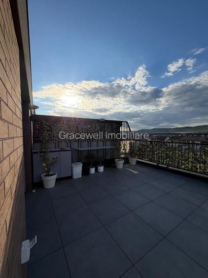 Penthouse deosebit cu 2 camere, 61 mp + terasă panoramică de 39 mp, Florești - 10