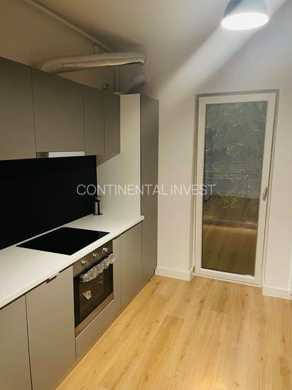 Studio dublu, lux , centrala proprie,terasa, parcare subterana, metrou - 8