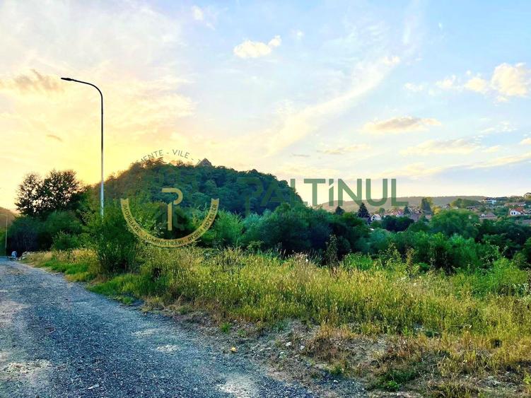 Teren de vânzare Cisnădioara – 2 parcele a câte 1.250 mp, utilități pe teren