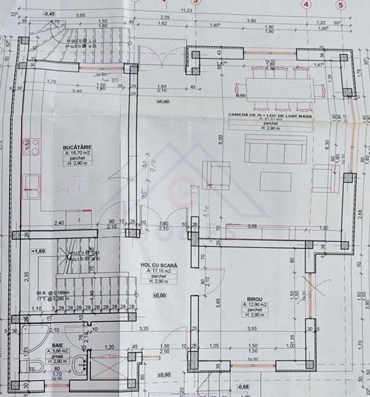 Casa mare. Posibil si clinica, camin batrani, invatamant, sediu firma.