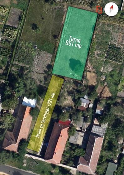 Teren intravilan pretabil constructii, Sacalaz- 961mp
