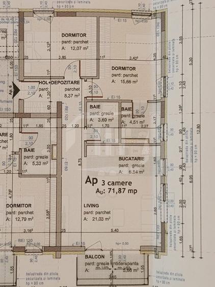 Apartament 3 camere in bloc premium, zona Dorobantilor