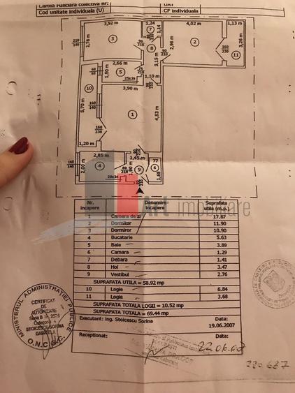 Vânzare apartament 3 camere Bd. Obregia - Turnu Măgurele