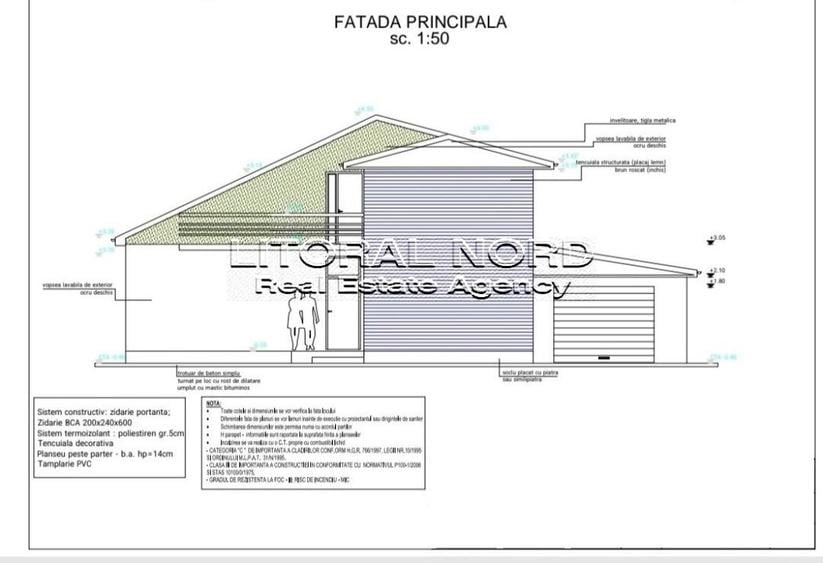 Crucea, teren 1.000mp,front stradal 20ml,cu fundatie P+M, proiect si autorizatie