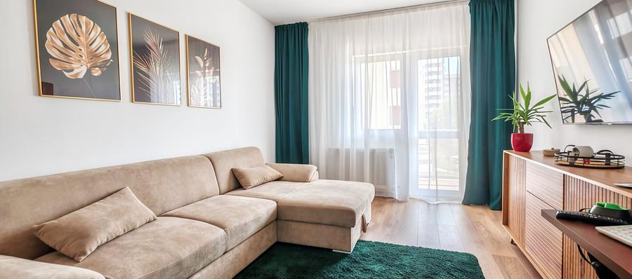 Apartament 2 cam | 18 min M Dimitrie Leonida | Centrala proprie | Grand Kristal