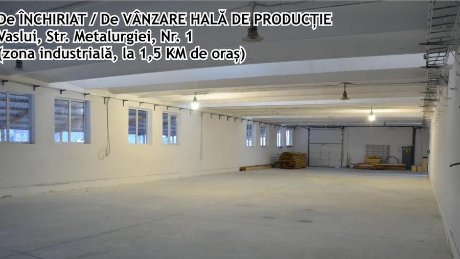 Hala productie, zona Industriala, Vaslui