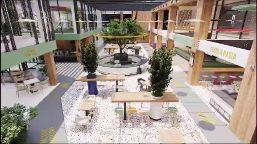 Spatiu comercial stradal, cu terasa incalzita de 71 mp