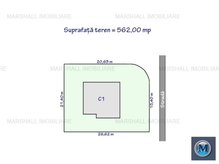 Casa cu 4 camere de inchiriat, zona Exterior Nord, 97.4 mp #16508