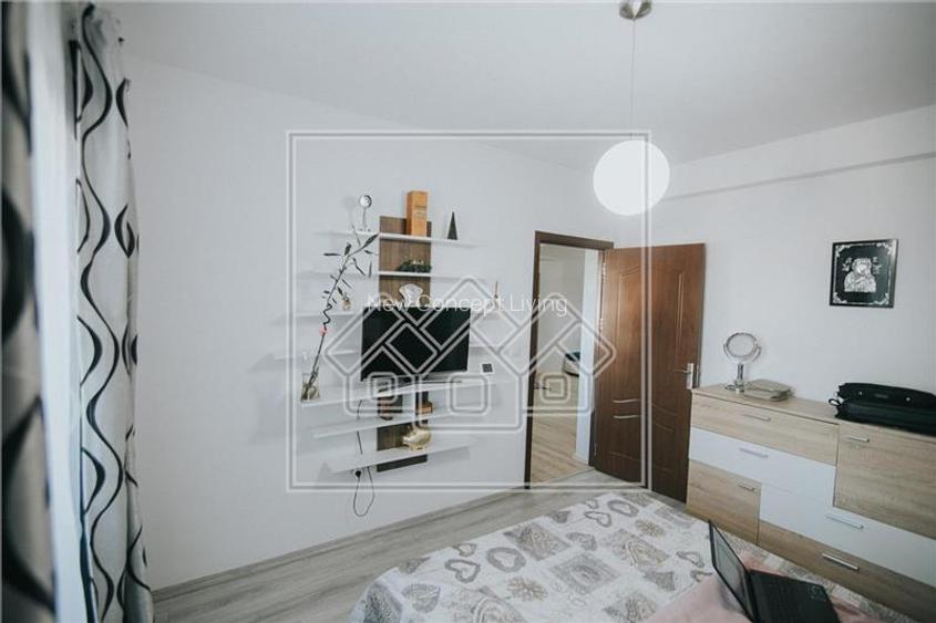 Ap. cu 3 camere,  2 balcoane si gradina - Zona Turnisor - 15
