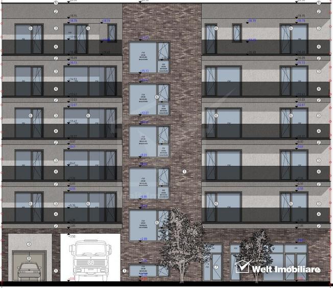 Apartament 3 camere, imobil nou, zona semicentrala !