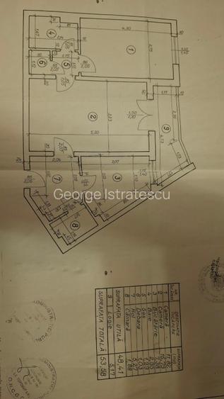 PROPRIETAR | Ap 2 camere semidecomandat | 54 mp | Metrou Titan | Parc IOR