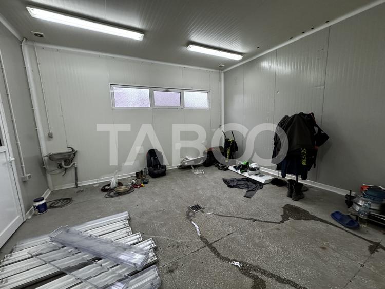 Hala industriala de vanzare 531 mpu cu teren 1103 mp in Cristian Sibiu