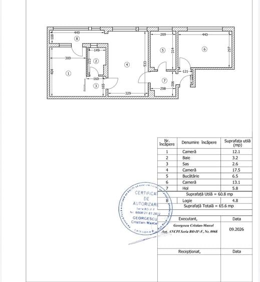 3 Camere Baba Novac Intr. Reconstrucției 10 Min Parc IOR - 12